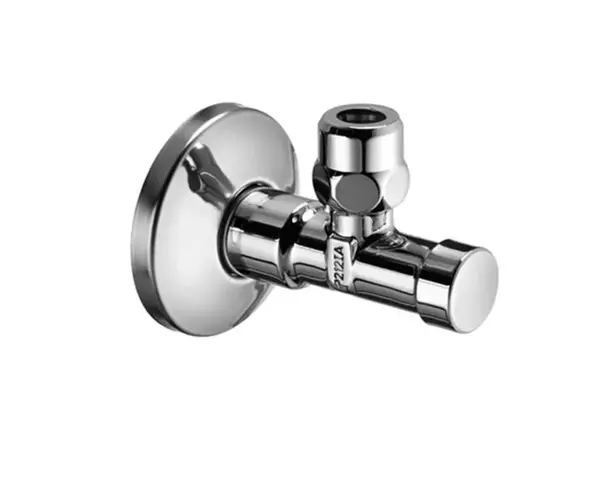 Schell Rohové ventily - Rohový regulačný ventil so zabezpečeným ovládaním, chróm 054050699