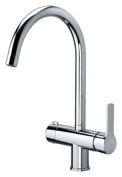 Paffoni West - Dřezová baterie s uzavíracím ventilem, chrom WS184CR