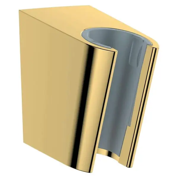 Hansgrohe Držáky - Sprchový držák Porter S, leštěný vzhled zlata 28331990