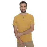 Bushman Pánské tričko Baldo, žluté XXXL