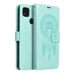 Flipové pouzdro MEZZO Book case pro Xiaomi Redmi 9C/9C NFC, dreamcatcher green