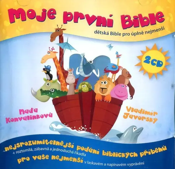 Moje první Bible (2 CD) - dětská Bible pro úplně nejmenší