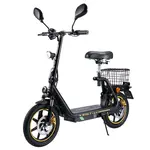 TWOFISH M5 Elite-E EEC Certified Electric Scooter 500W Black
