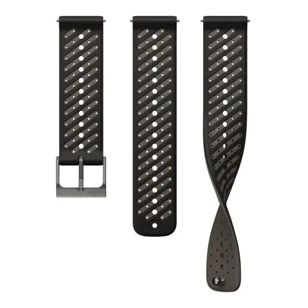 Suunto 22 ATH8 SILICONE STRAP S+M Silikónový remienok, čierna, veľkosť