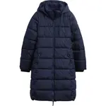 GAP V-FRCH LONG PUFFER COAT Dámský prošívaný kabát, tmavě modrá, velikost