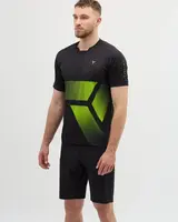 Pánský mtb dres silvini gallo černá/neonově zelená xl