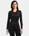 Dámské funkční triko s dlouhým rukávem kilpi spoleto-w černá 38