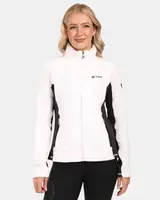 Dámská chlupatá fleecová mikina kilpi skathi-w bílá 42