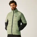 Pánská prošívaná bunda regatta dalent zelená/černá l