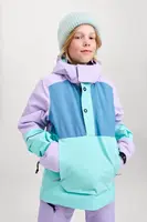 Dětská zimní bunda s membránou reima arantila tyrkysová/fialová 164