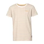 Dětské bavlněné triko nax asefo béžová 128-134