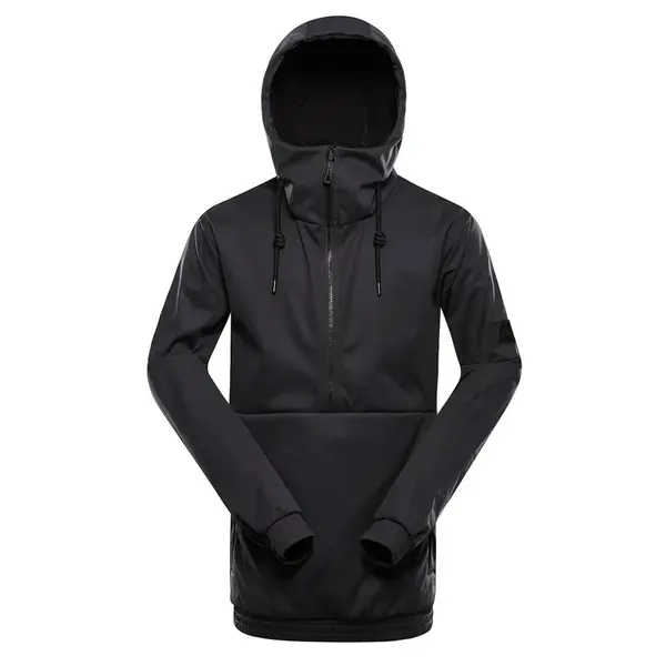 Pánská lyžařská softshellová bunda s membránou alpine pro jarg tmavě šedá l