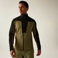 Pánská funkční mikina dare2b substratum iv černá/zelená xl