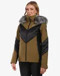 Dámská lyžařská bunda kilpi lin-w khaki 38