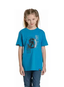 Meatfly dětské tričko Artee Funky Blue | Modrá | Velikost 158 | 100% bavlna