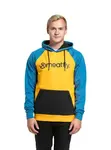 Meatfly pánská technická mikina Gravel Sunflower / Blue | Modrá | Velikost L