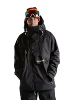 Meatfly pánská SNB & SKI bunda Blake Black | Černá | Velikost XL