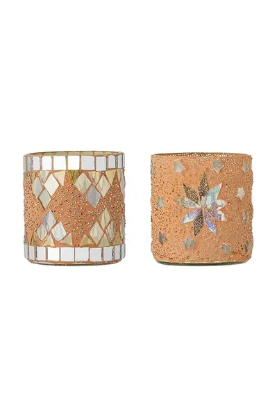 Dekoračný svietnik Bloomingville 7,5 x 7,5 cm 2-pak