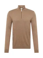 SELECTED Sveter 'Berg'  hnedá