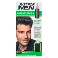Just For Men Shampoo-in Haircolour farebný šampon pre mužov H55 Natural Real Black 66 ml