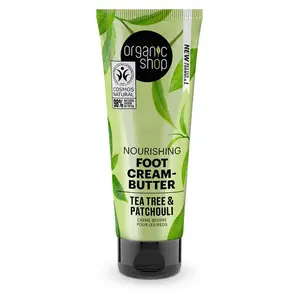 ORGANIC SHOP Krémové maslo na nohy Tea tree a pačuli 75 ml