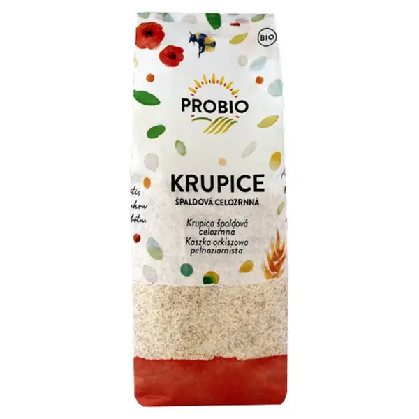 PROBIO Krupica špaldová celozrnná BIO 400 g