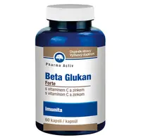 PHARMA ACTIV Beta Glukán forte Vitamín C a Zinok 60 kapsúl