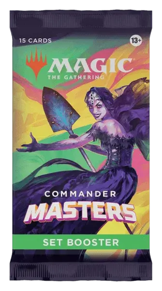Wizards of the Coast Magic the Gathering Commander Masters Set Booster