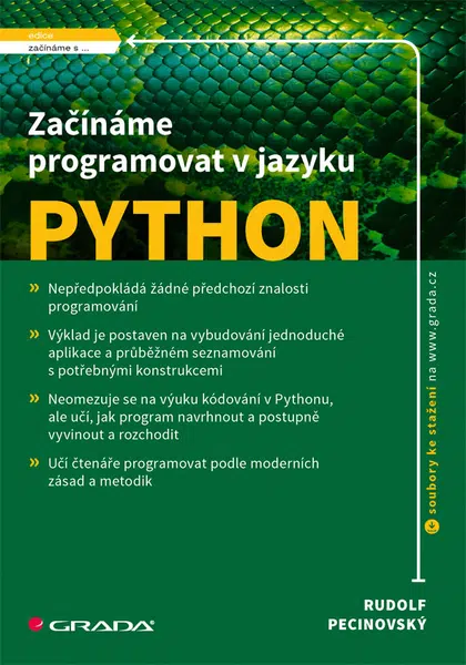 Začínáme programovat v jazyku Python, Pecinovský Rudolf