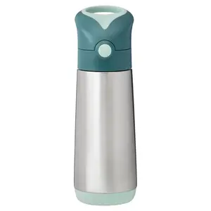 B.BOX Termoska na pitie so slamkou emerald forest 12m+ 500 ml