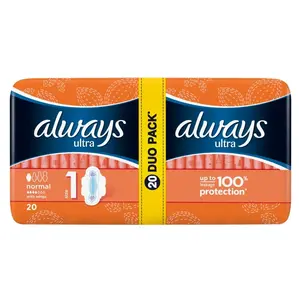 ALWAYS Ultra Normal Plus 2x 10 kusov