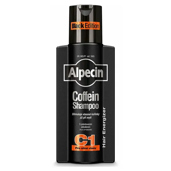 ALPECIN Kofeínový šampón C1 Black edition 250 ml