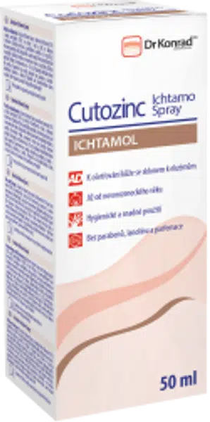 DR KONRAD Cutozinc Ichtamo Spray 50 ml
