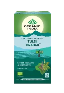 ORGANIC INDIA Tulsi Brahmi BIO sáčky 25 ks