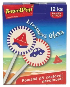 VITAHARMONY TravelPop lízátka při cestování 12 ks