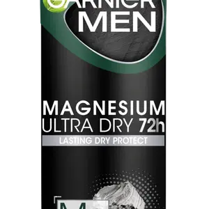 GARNIER Men Magnesium Ultra Dry 72H pánský antiperspirant sprej 150 ml