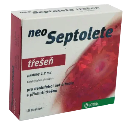 NEOSEPTOLETE Třešeň 18 pastilek