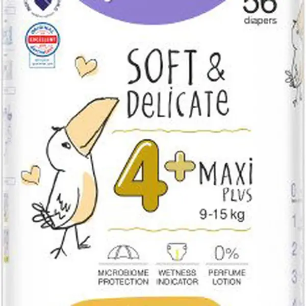 BELLA Baby HAPPY Soft&Delicate Maxi Plus 56 ks