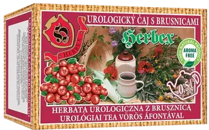 HERBEX Čaj urologický s brusinkami 20 x 3 g