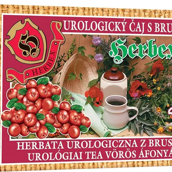 HERBEX Čaj urologický s brusinkami 20 x 3 g