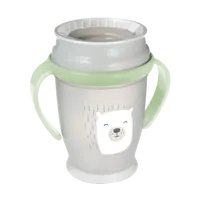 LOVI Hrneček 360° se svítícími úchyty BUDDY BEAR 9m+ 250 ml