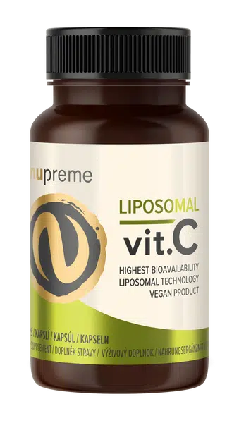 NUPREME Liposomal Vitamín C 30 kapslí