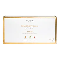 VENIRA PREMIUM kolagenový drink pro vlasy, nehty a pleť, mix 3 příchutí (meruňka, jablko, jahoda), 30 sáčků
