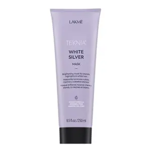 Lakmé Teknia White Silver Mask neutralizující maska pro platinově blond a šedivé vlasy 250 ml