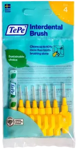 TEPE Mezizubní kartáčky žluté 0,7 mm 8 ks