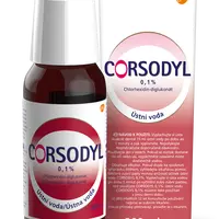 CORSODYL Ústní voda 0.1% 200 ml