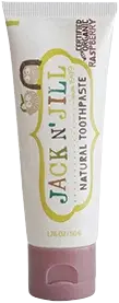 JACK N' JILL Přírodní měsíčková zubní pasta Organic Malina 50 g