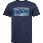 LOAP BRUM Pánské tričko, tmavě modrá, velikost