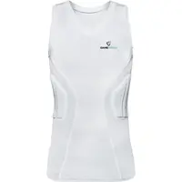 GAMEPATCH PADDED SHIRT PRO Kompresní unisex triko, bílá, velikost