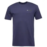 Under Armour STRIP LOGO Pánské triko, tmavě modrá, velikost S